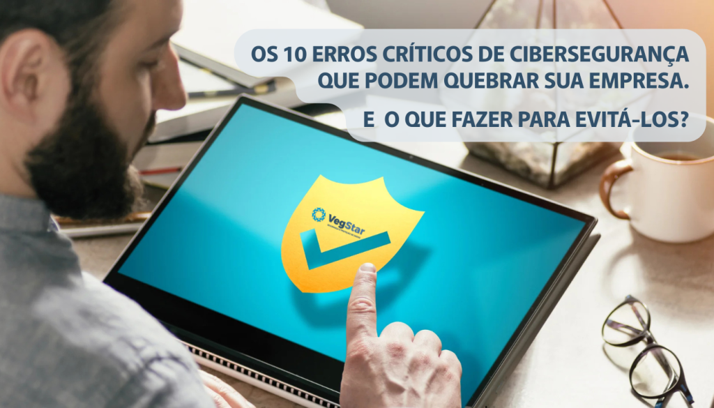 Em um mundo digital cada vez mais hostil, a pergunta não é se, mas quando sua empresa enfrentará uma ameaça cibernética. No entanto, a maioria dos grandes desastres começa com 10 erros básicos e totalmente evitáveis. Identificar e corrigir estas falhas é o primeiro passo para garantir a continuidade do seu negócio e a proteção de seus dados.